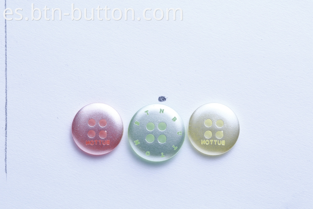 Hot Water Washable Resin Buttons